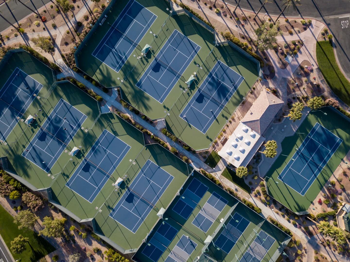 tennis and pickleball courts