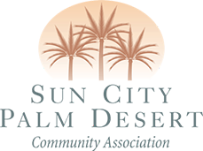 Sun City Palm Desert Community Association Logo